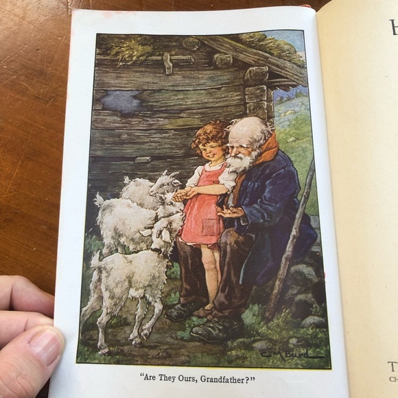 vintage copy of the classic children's book Heidi by Johanna Spyri. - Picture 11 of 11